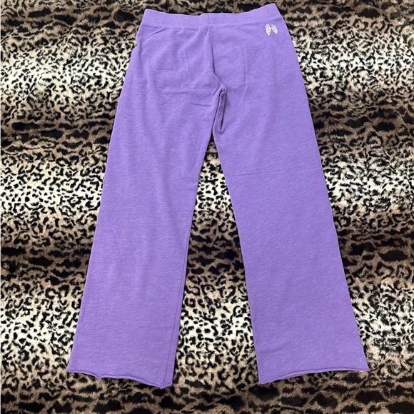 Victoria Secret (Supermodel Essentials)Purple Sweat Pant size XS - Picture 2 of 5